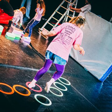 Cirkus u obitelji, radionica, Cirkobalkana šator, 2026. Foto: Josip Bolonić