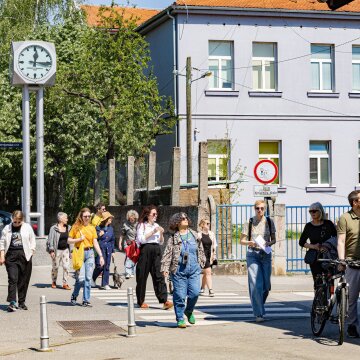 Šetnja kroz žensku povijest Trnja, travanj 2026. (foto: Josip Bolonić)